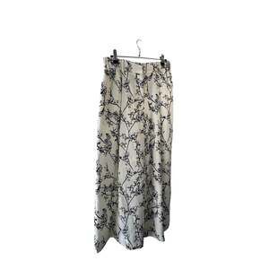 Club Monaco Botanical Wide-Leg Pants